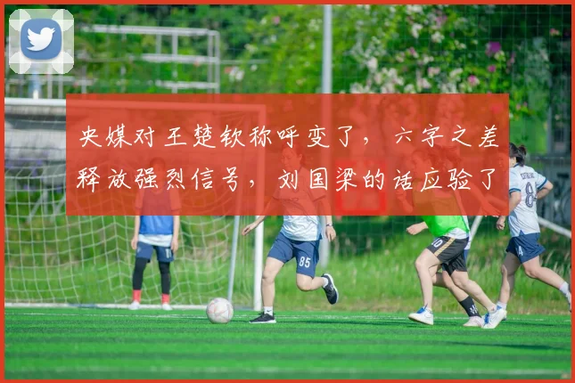 央媒对王楚钦称呼变了，六字之差释放强烈信号，刘国梁的话应验了